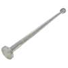 SMSRS4072-BS 40-in Adjustable Straight Fixed Shower Rod, Brushed Stainless