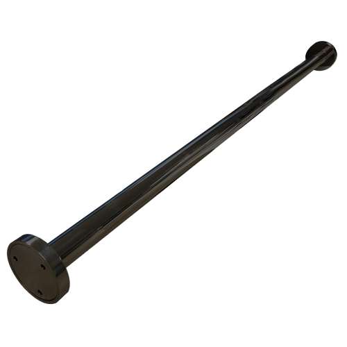 SMSRS4072-MB 40-in Adjustable Straight Fixed Shower Rod, Matte Black