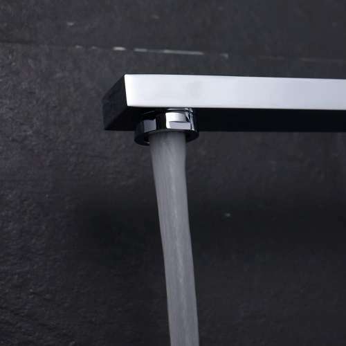 SMSRTS-PC Sampson 9-in Non-Diverting Rotating Tub Spout, Polished Chrome