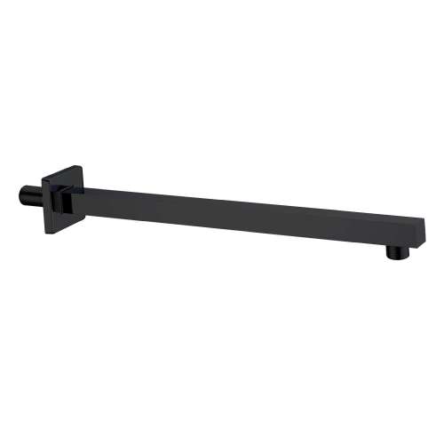 SMSSA16-MB Sampson 16-in Shower Arm With Escutcheon, Matte Black