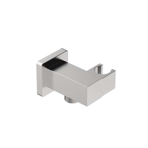 SMSWEH-BN Sampson Wall Elbow With Joint And Hand Shower Cradle, Brushed Nickel