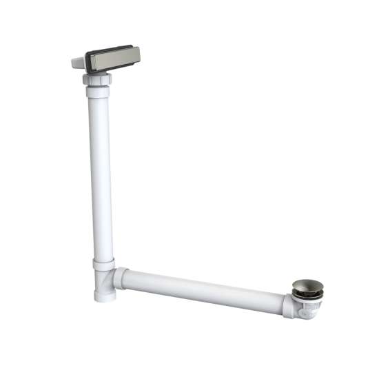 SMTDL-PVC-BN PVC Linear Drain, Brushed Nickel