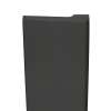 SMTRIM962-09 96-in x 2-in x .25-in x .5-in Wall Edge Trim, Black