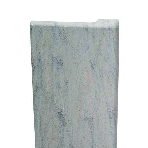 SMTRIM962-185 96-in x 2-in x .25-in x .5-in Wall Edge Trim, Creme Brulee