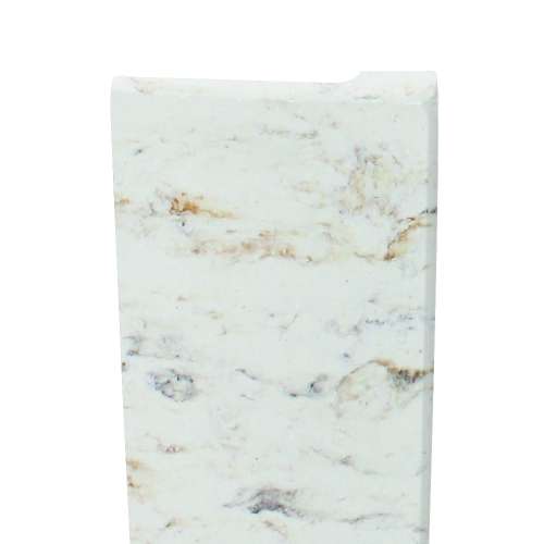 SMTRIM962-48 96-in x 2-in x .25-in x .5-in Wall Edge Trim, Butterscotch