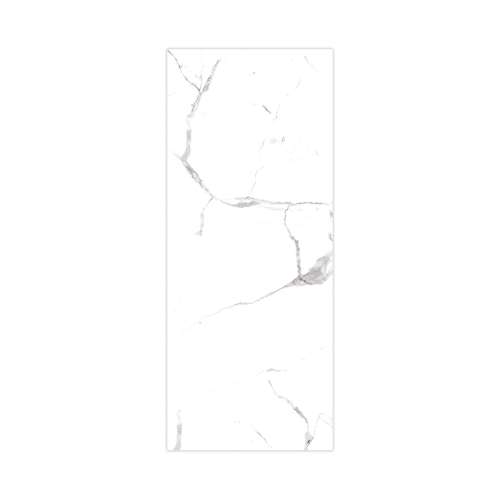 SMTW3996-KI01H Trinity 39-in x 96-in Shower Wall Panel, White Carrara (Ultra Honed)