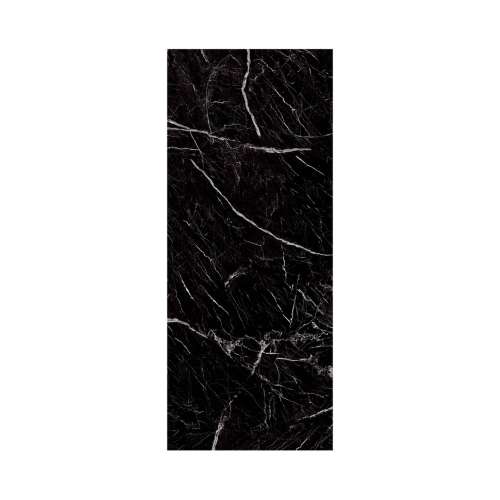 SMTW3996-KI03H Trinity 39-in x 96-in Shower Wall Panel, Black Carrara (Ultra Honed)