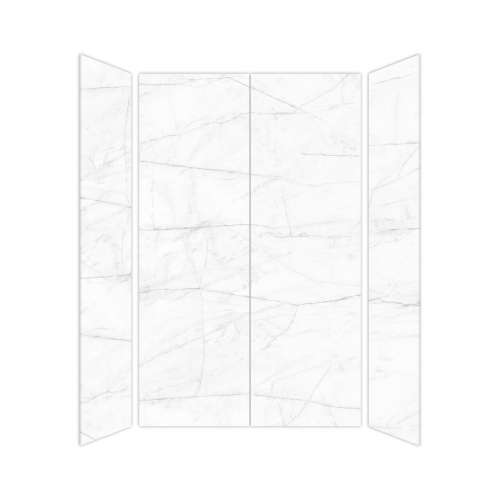 SMTWK603696C-KI58H Trinity 60-in x 36-in x 96-in 4-Piece Shower Wall Kit, Everest (Honed)