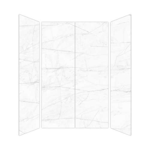 SMTWK604896C-KI58G Trinity 60-in x 48-in x 96-in 4-Piece Shower Wall Kit, Everest (Glossy)