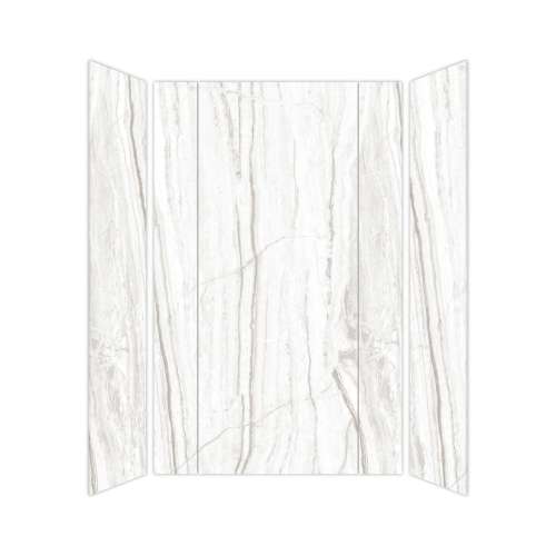 SMTWKECT603696-KI31H Trinity Eco 60-in x 36-in x 96-in Foldable 5-Piece Shower Wall Kit, Sabana Grey (Honed)