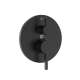 SMVFS2R-MB FlowStat Two Function Round ADA Thermostatic Valve And Trim, Matte Black