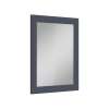 SMVM2434-MR-FR01-NB 24-in x 34-in Remington Framed Vanity Mirror, Navy Blue
