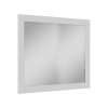 SMVM3634-MR-FR01-WH 36-in x 34-in Remington Framed Vanity Mirror, White