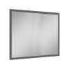 SMVM4234-MR-FR02-SG 42-in x 34-in Latitude Framed Vanity Mirror, Smokey Grey