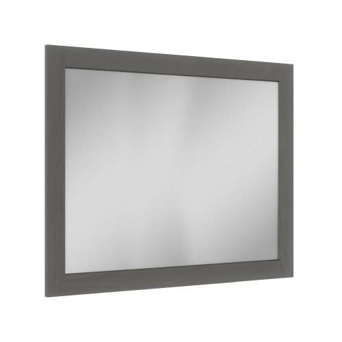 SMVM4234-MR-FR01-SG 42-in x 34-in Remington Framed Vanity Mirror, Smokey Grey