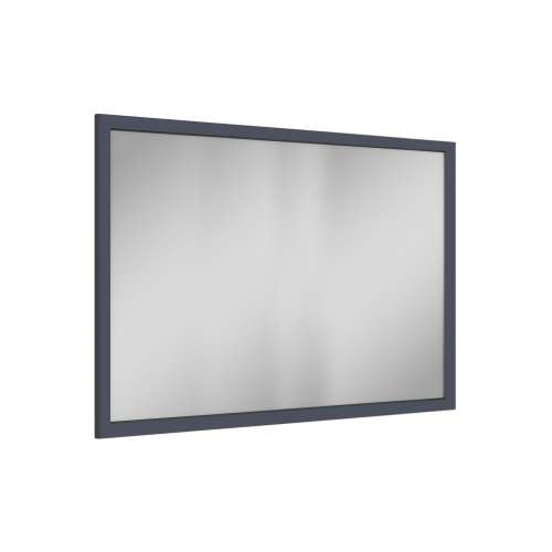 SMVM4834-MR-FR02-NB 48-in x 34-in Latitude Framed Vanity Mirror, Navy Blue