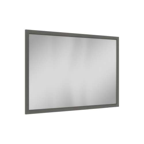 SMVM4834-MR-FR02-SG 48-in x 34-in Latitude Framed Vanity Mirror, Smokey Grey