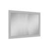 SMVM4834-MR-FR01-LG 48-in x 34-in Remington Framed Vanity Mirror, Light Grey