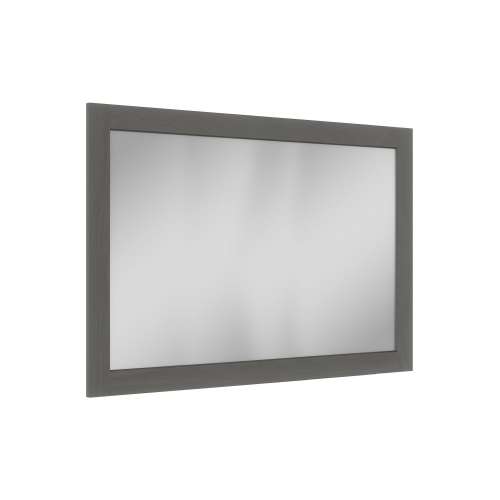 SMVM4834-MR-FR01-SG 48-in x 34-in Remington Framed Vanity Mirror, Smokey Grey