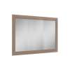 SMVM4834-MR-FR01-TW 48-in x 34-in Remington Framed Vanity Mirror, Tan Wood