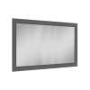 SMVM5434-MR-FR01-SG 54-in x 34-in Remington Framed Vanity Mirror, Smokey Grey