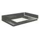 SMVT31-36.75x22-1KU-M20 Mini Custom Quartz 31-36.75-in x 22-in Vanity Top with Vail Bowl, Marble Grey