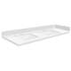 SMVT73-84.75x22-2RU-C01 Mini Custom Quartz 73-84.75-in x 22-in Vanity Top with Hensley Double Bowls, Mia White