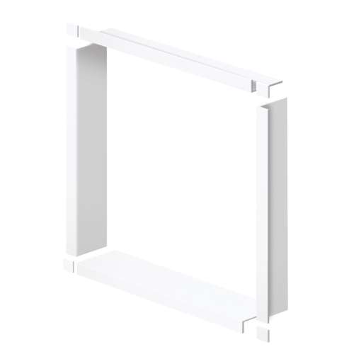 SMWTBK487-1001 48-in x 2-in x 48-in Window Trim Kit, Arctic white