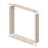 SMWTBK367-28 36-in x 2-in x 36-in Window Trim Kit, Butternut