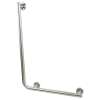 SMTZL2231L-BS Tyler 22-in x 31-in Left-Hand L-Shaped ADA Grab Bar With 1.25-in Diameter, Brushed Stainless