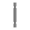 SMSQDL-LG Framington 3-in x 3-in x 35-in Square Decorative Leg, Light Grey