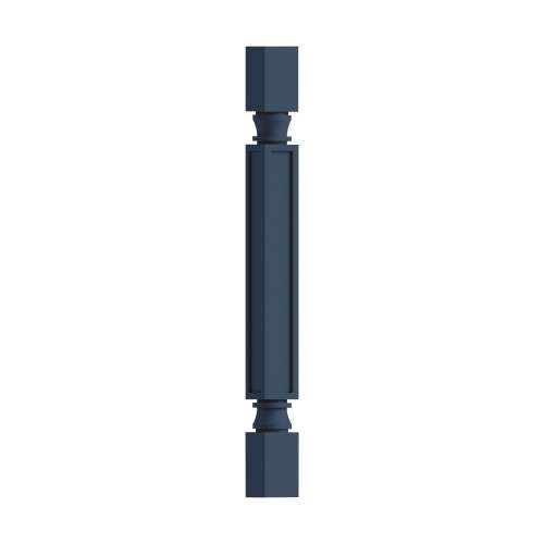SMSQDL-NB Framington 3-in x 3-in x 35-in Square Decorative Leg, Navy Blue