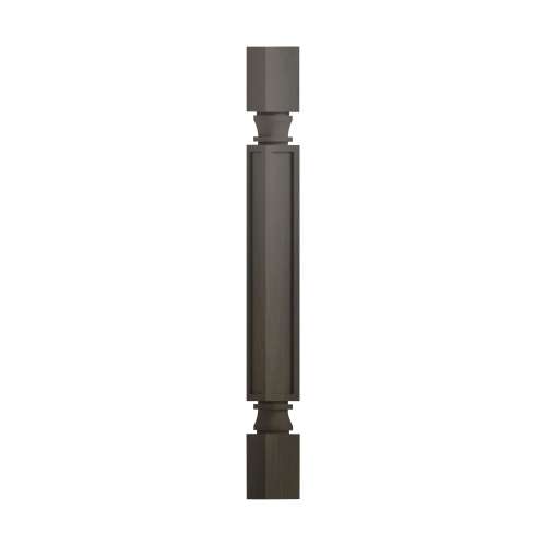 SMSQDL-SG Framington 3-in x 3-in x 35-in Square Decorative Leg, Smokey Grey
