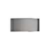 SMSTH3414-BS 34-in x 4-in x 14-in Recessed Stainless Steel Horizontal Shower Storage Pod, Brushed Stainless
