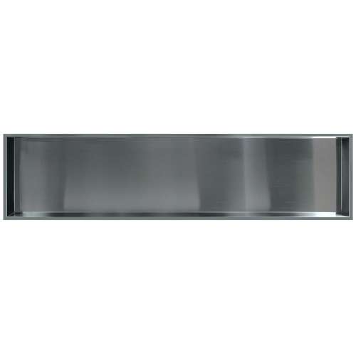 SMSTH5714-SS-M 57-in x 4-in x 14-in Recessed Stainless Steel Horizontal Shower Storage Pod