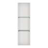 SMSTV4614-GR 14-in x 4-in x 46-in Recessed Stainless Steel Vertical Shower Storage Pod With Two Shelves, Grey