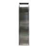 SMSTV5714-BS 14-in x 4-in x 57-in Recessed Stainless Steel Vertical Shower Storage Pod With Three Shelves, Brushed Stainless