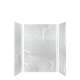 SMMWK483672-50 Monterey 48-in x 36-in x 72-in Glue To Wall 3-Piece Shower Wall Kit, Moonstone (4-in x 8-in Subway Tile Pattern)