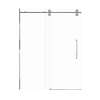 SMTPBT608010C-PC-JD Teutonic Plus 59-in x 80-in Barn Shower Door With 3/8-in Clear Glass And Juliette Double-Sided Handles, Polished Chrome
