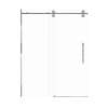 SMTPBT608010C-PC-RD Teutonic Plus 59-in x 80-in Barn Shower Door With 3/8-in Clear Glass And Royston Double-Sided Handles, Polished Chrome