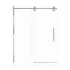 SMTPBT608010C-PC-TD Teutonic Plus 59-in x 80-in Barn Shower Door With 3/8-in Clear Glass And Tyler Double-Sided Handles, Polished Chrome