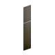 SMTDEP2496-FR02-SG Framington 24-in x 91-in Latitude Tall Decorative End Panel, Smokey Grey