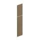 SMTDEP2496-FR02-TW Framington 24-in x 91-in Latitude Tall Decorative End Panel, Tan Wood