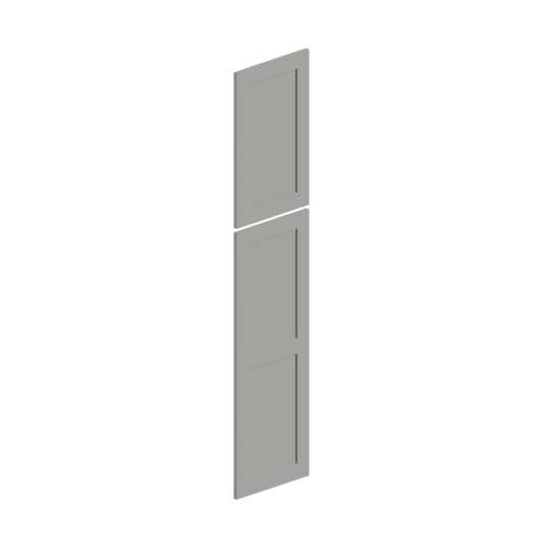SMTDEP2496-FR01-LG Framington 24-in x 91-in Remington Tall Decorative End Panel, Light Grey