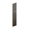 SMTDEP2490-FR01-SG Framington 24-in x 85-in Remington Tall Decorative End Panel, Smokey Grey