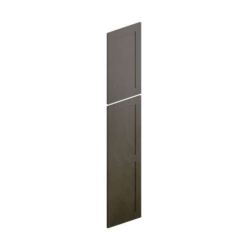 SMTDEP2490-FR01-SG Framington 24-in x 85-in Remington Tall Decorative End Panel, Smokey Grey