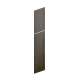 SMTDEP2490-FR01-SG Framington 24-in x 85-in Remington Tall Decorative End Panel, Smokey Grey