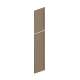 SMTDEP2490-FR01-TW Framington 24-in x 85-in Remington Tall Decorative End Panel, Tan Wood