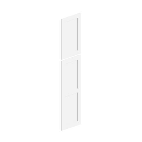 SMTDEP2496-FR01-WH Framington 24-in x 91-in Remington Tall Decorative End Panel, White