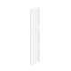 SMTDEP2490-FR01-WH Framington 24-in x 85-in Remington Tall Decorative End Panel, White
